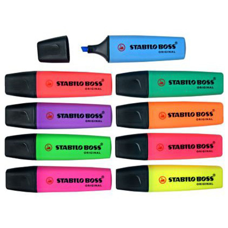 Picture of 70/33 STABILO BOSS ORIGINAL FLUORESCENT / PASTEL HIGHLIGHTER